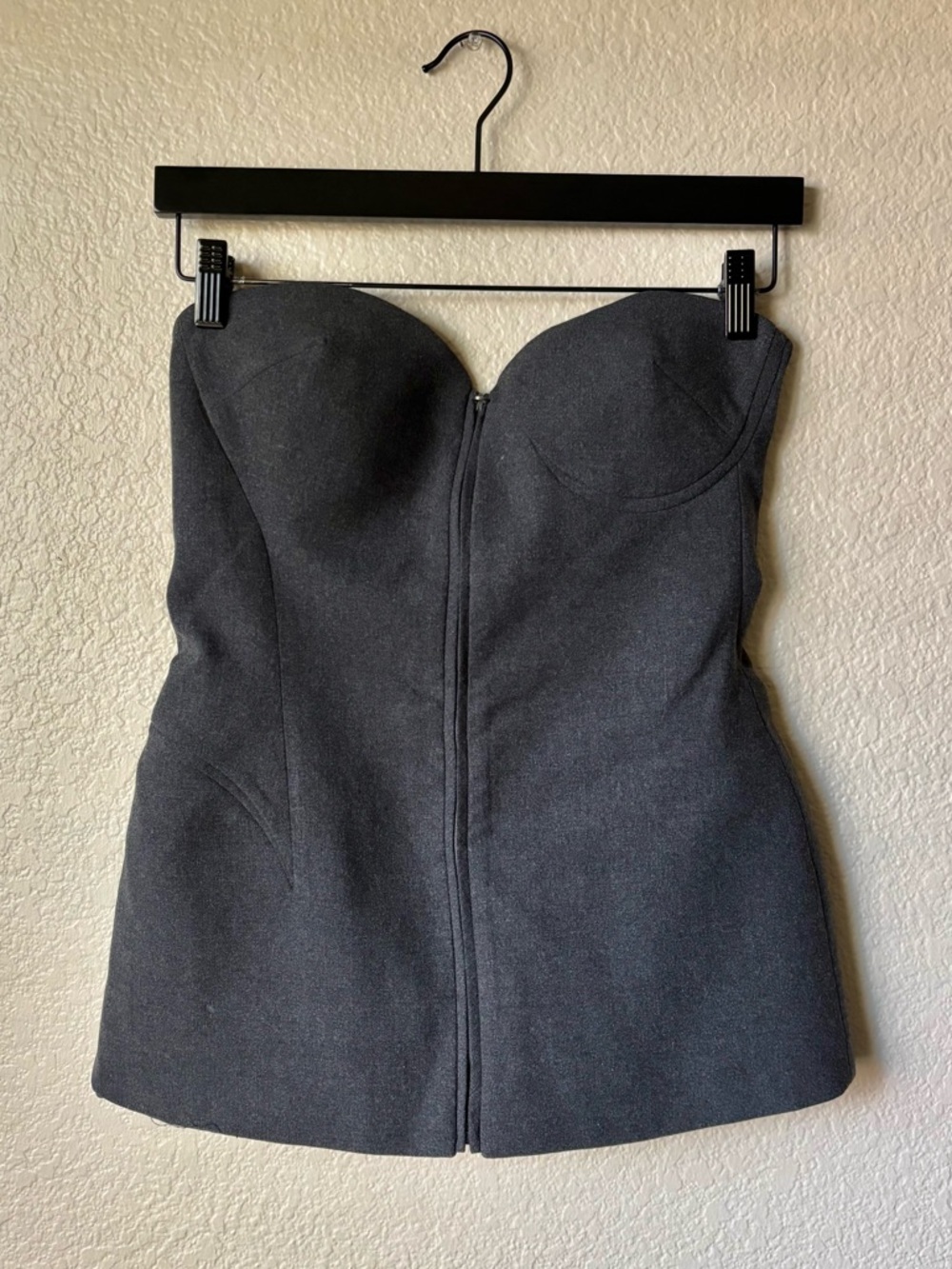 Gianni Versace strapless bustier top